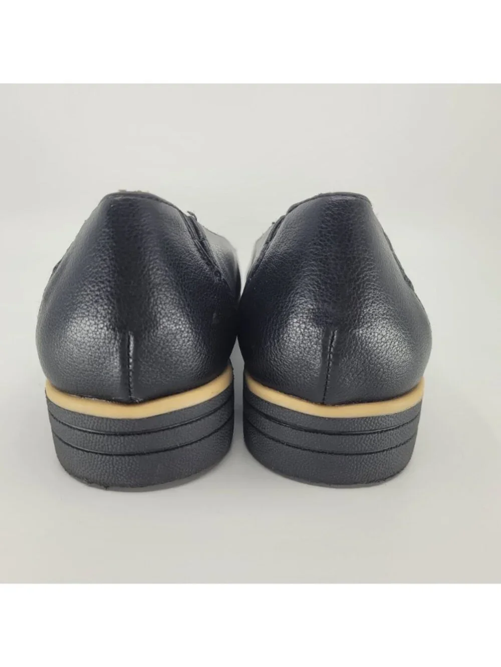 Soul Idea Ballet Women's Size 8.5 Black Loafers Flats Slip On